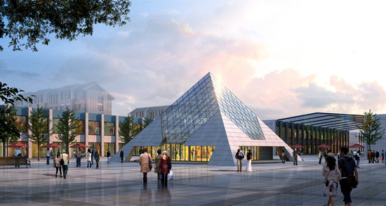 新乡金字塔网架